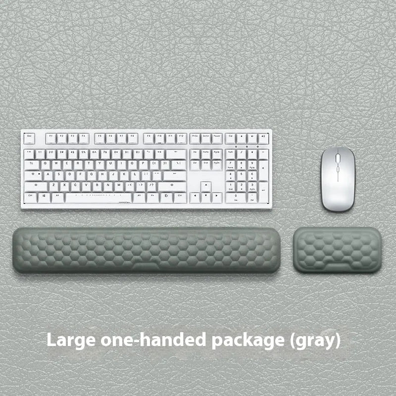 Memory Foam Mouse Wrist Rest Pad, Soft Cushion for Long Sessions Home Office Computer