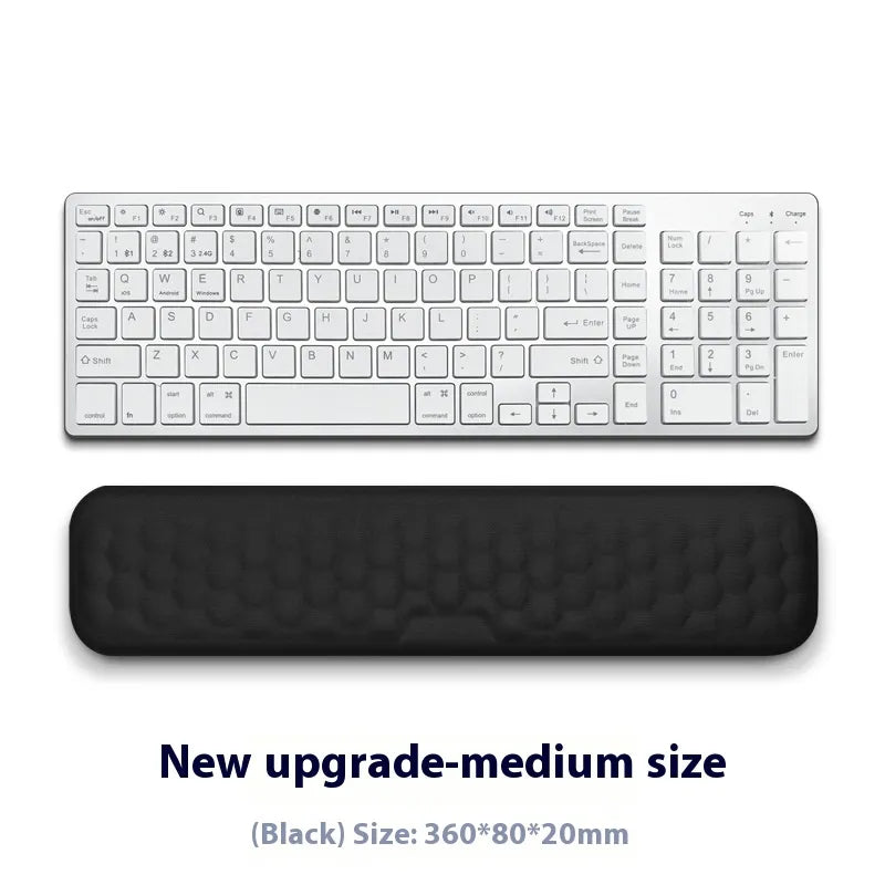 Memory Foam Mouse Wrist Rest Pad, Soft Cushion for Long Sessions Home Office Computer