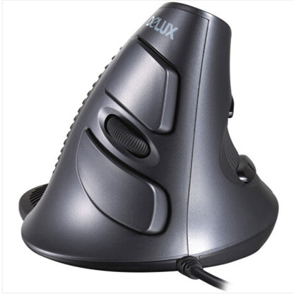 Wired Vertical Ergonomic Mouse with Side Buttons, USB Optical for Mac PC Laptop