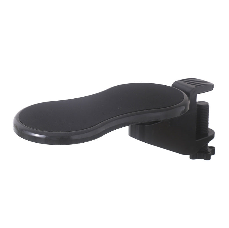 Rotating Desk Arm Support with Mouse Pad, Adjustable Forearm Rest Desk Clamp for Home Office