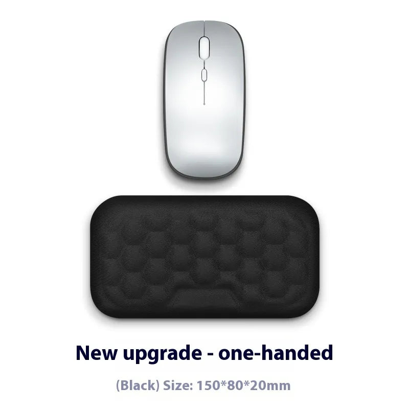 Memory Foam Mouse Wrist Rest Pad, Soft Cushion for Long Sessions Home Office Computer