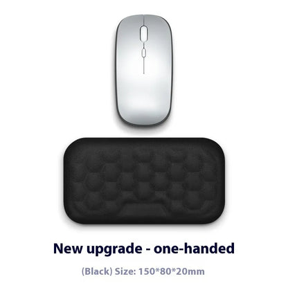 Memory Foam Mouse Wrist Rest Pad, Soft Cushion for Long Sessions Home Office Computer