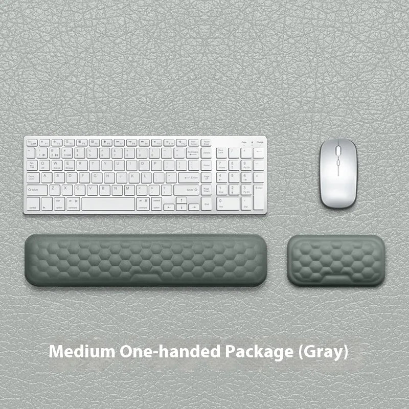 Memory Foam Mouse Wrist Rest Pad, Soft Cushion for Long Sessions Home Office Computer