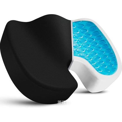Ergonomic Hip Cushion for Office Chair, Memory Foam Alignment Pillow for Long Sitting Sessions