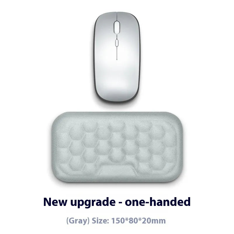 Memory Foam Mouse Wrist Rest Pad, Soft Cushion for Long Sessions Home Office Computer