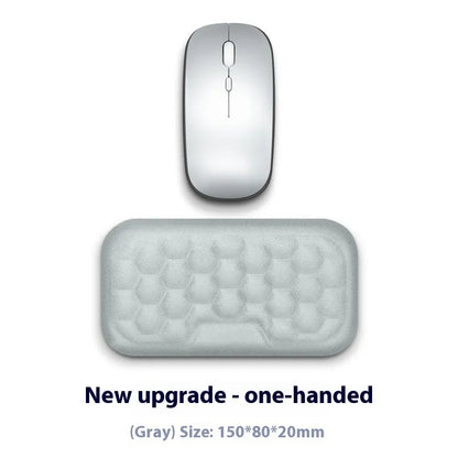 Memory Foam Mouse Wrist Rest Pad, Soft Cushion for Long Sessions Home Office Computer