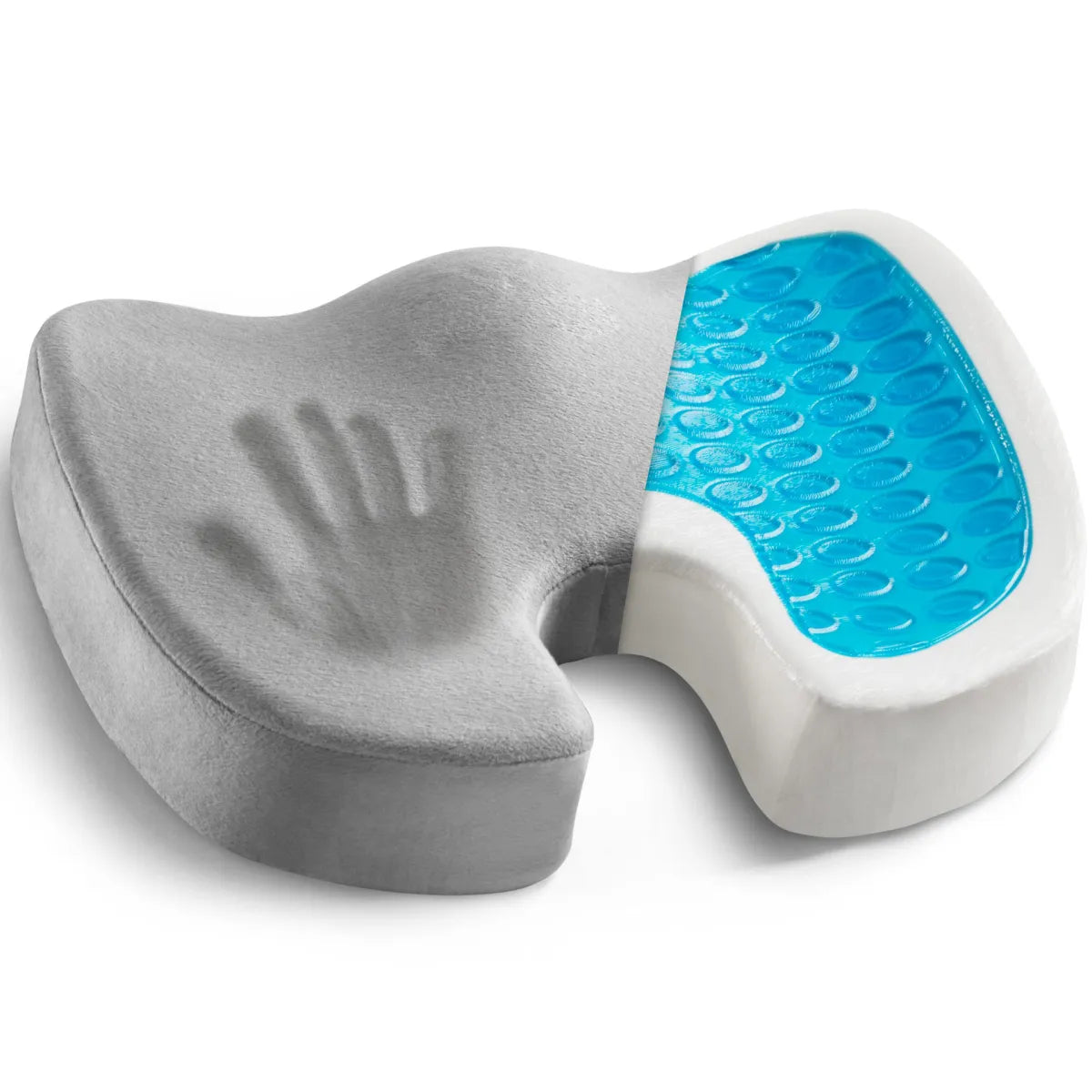 Ergonomic Hip Cushion for Office Chair, Memory Foam Alignment Pillow for Long Sitting Sessions