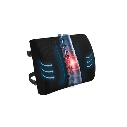 Ergonomic Hip Cushion for Office Chair, Memory Foam Alignment Pillow for Long Sitting Sessions