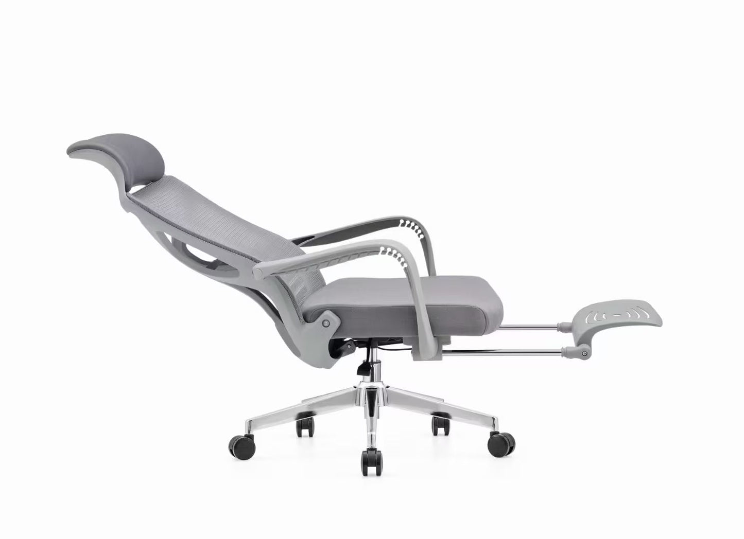 Ergonomic Office Chair Mid Back Mesh, Adjustable Lumbar Support Rolling Computer Chair for Home Office