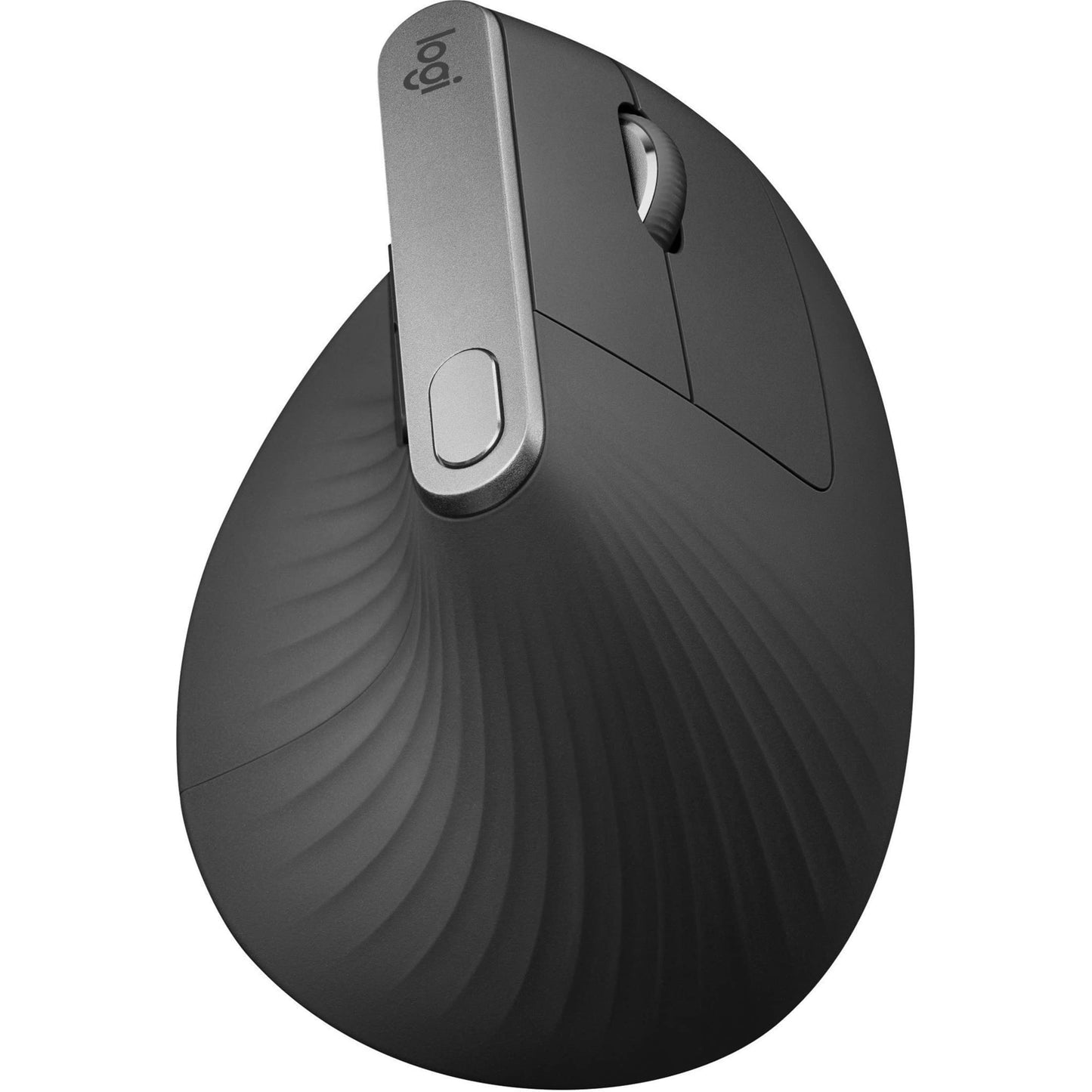Logitech MX Vertical Wireless Ergonomic Mouse, Bluetooth or USB, Rechargeable for Mac PC