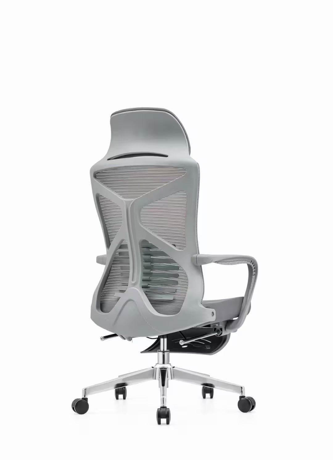 Ergonomic Office Chair Mid Back Mesh, Adjustable Lumbar Support Rolling Computer Chair for Home Office