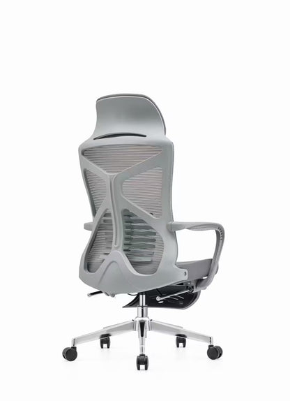 Ergonomic Office Chair Mid Back Mesh, Adjustable Lumbar Support Rolling Computer Chair for Home Office
