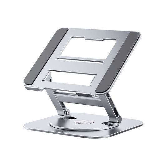 Adjustable Aluminum Laptop Stand for Desk, Ergonomic MacBook Stand for 11 to 17 Inch Laptops and iPad