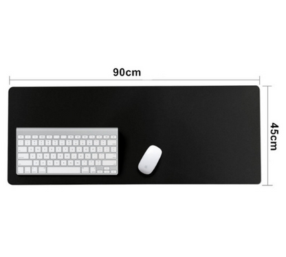 Large Extended Desk Pad and Keyboard Mat, Smooth Surface Office Computer Desk Mat for Mouse and Keyboard