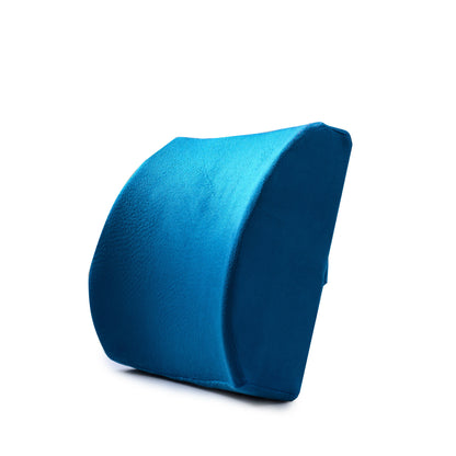 Memory Foam Lumbar Support Pillow for Office Chair with Adjustable Strap