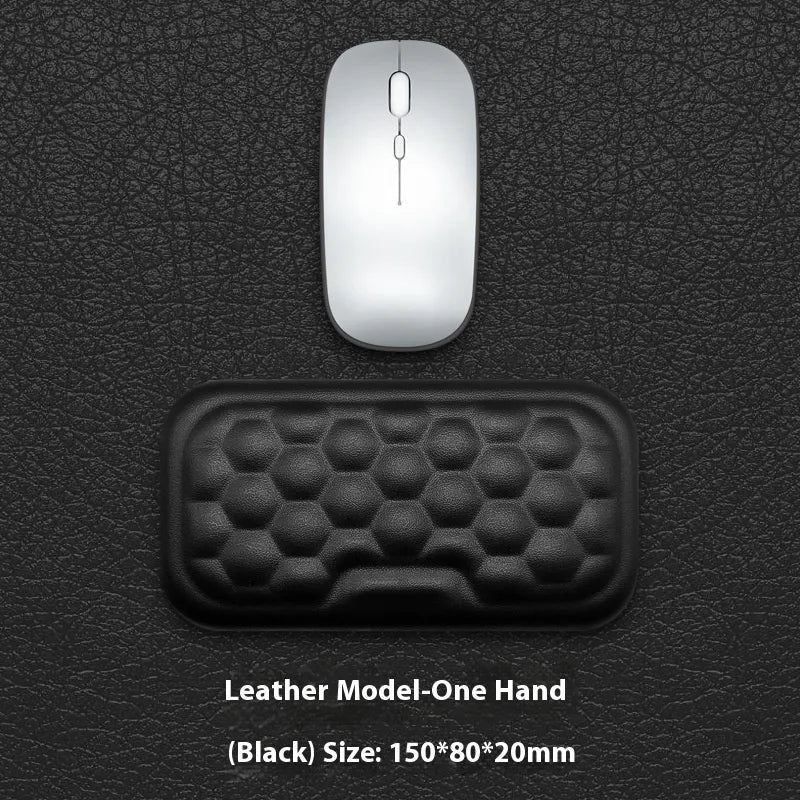 Memory Foam Mouse Wrist Rest Pad, Soft Cushion for Long Sessions Home Office Computer