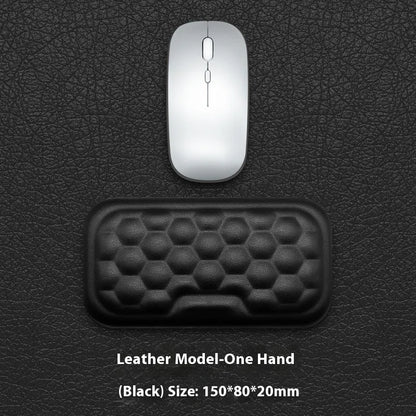Memory Foam Mouse Wrist Rest Pad, Soft Cushion for Long Sessions Home Office Computer