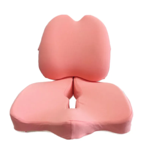 Memory Foam Seat Cushion for Office Chair with Coccyx Cutout for Long Sitting Sessions