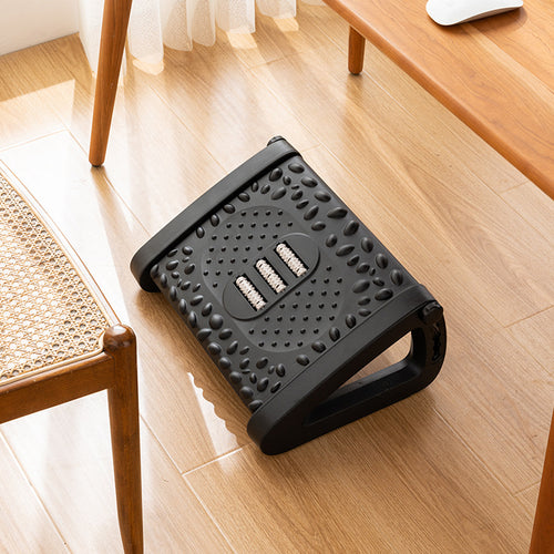 Office Footrest with Massage Surface, Under Desk Foot Rest Cushion for Comfort and Leg Circulation