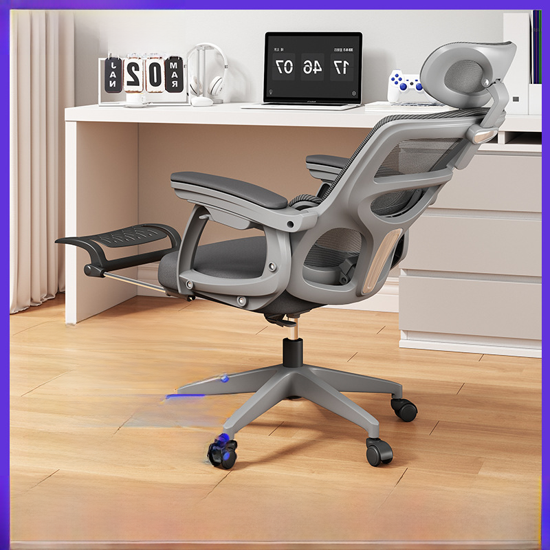 Ergonomic Gaming Chair with Lumbar Support, Reclining High Back Office Chair for Long Hours Gaming Work