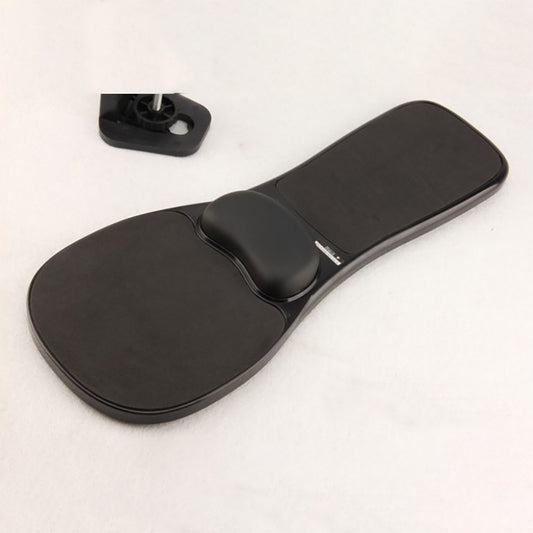 Adjustable Desk Arm Support with Mouse Pad and Wrist Rest, Desk Mounted Forearm Rest for Mouse Use