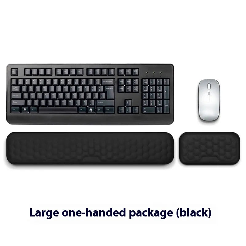 Memory Foam Mouse Wrist Rest Pad, Soft Cushion for Long Sessions Home Office Computer