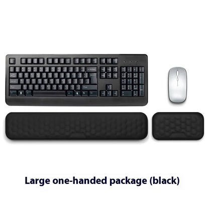 Memory Foam Mouse Wrist Rest Pad, Soft Cushion for Long Sessions Home Office Computer