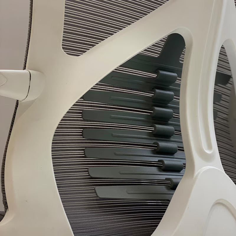 Ergonomic Office Chair Mid Back Mesh, Adjustable Lumbar Support Rolling Computer Chair for Home Office