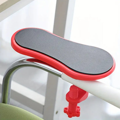 Rotating Desk Arm Support with Mouse Pad, Adjustable Forearm Rest Desk Clamp for Home Office