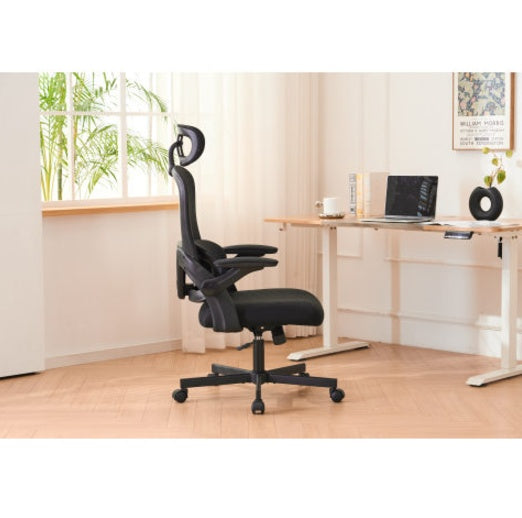 Ergonomic Office Chair High Back Mesh, Adjustable Lumbar Support Computer Desk Chair for Home Office