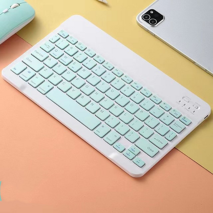 Wireless Keyboard and Mouse Combo, USB Plug and Play Office Set for PC Mac Laptop Home Office