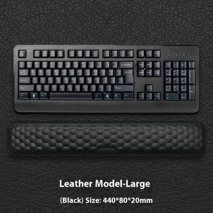Memory Foam Mouse Wrist Rest Pad, Soft Cushion for Long Sessions Home Office Computer