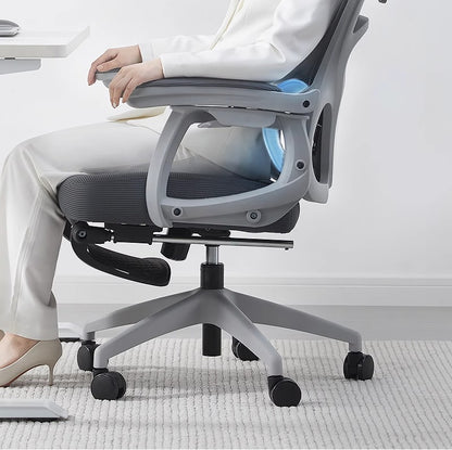Ergonomic Gaming Chair with Lumbar Support, Reclining High Back Office Chair for Long Hours Gaming Work