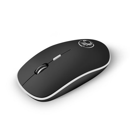 Wireless Ergonomic Optical Mouse for Home Office, USB Right Hand Comfortable Mouse for PC Mac
