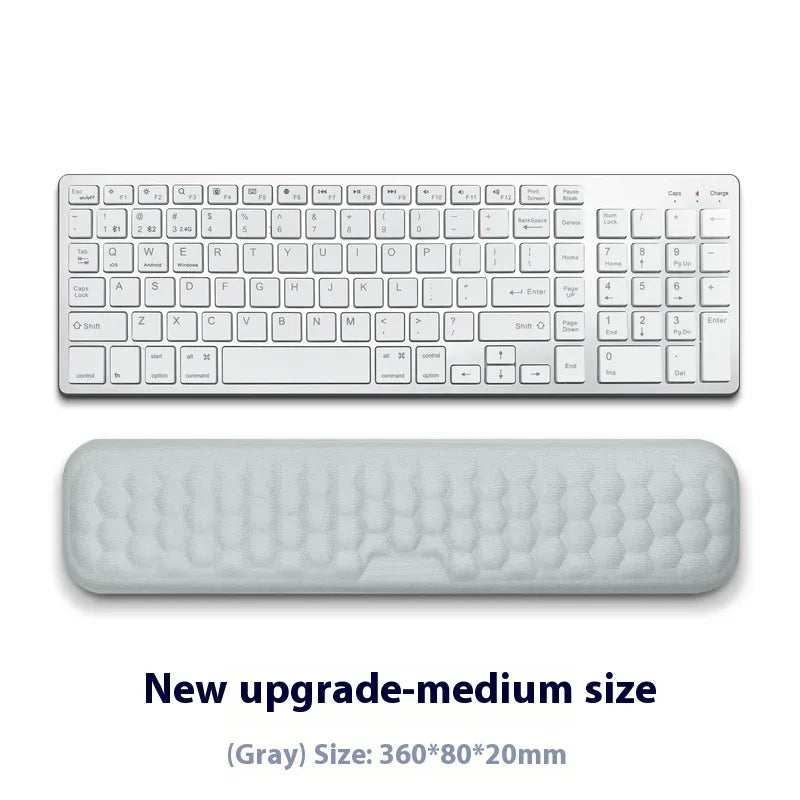 Memory Foam Mouse Wrist Rest Pad, Soft Cushion for Long Sessions Home Office Computer