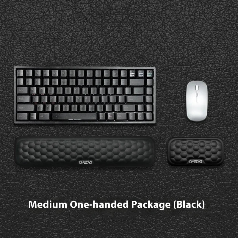 Memory Foam Mouse Wrist Rest Pad, Soft Cushion for Long Sessions Home Office Computer