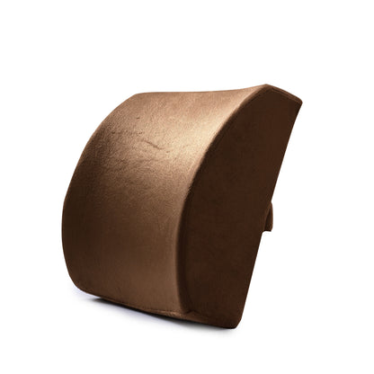 Memory Foam Lumbar Support Pillow for Office Chair with Adjustable Strap