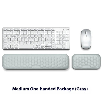 Memory Foam Mouse Wrist Rest Pad, Soft Cushion for Long Sessions Home Office Computer