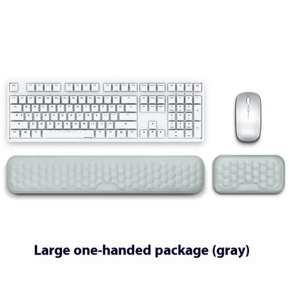 Memory Foam Mouse Wrist Rest Pad, Soft Cushion for Long Sessions Home Office Computer