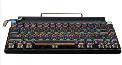 RGB Tenkeyless Mechanical Gaming Keyboard, TKL Hot-Swap Compact USB Wired for PC Mac Gaming Programming