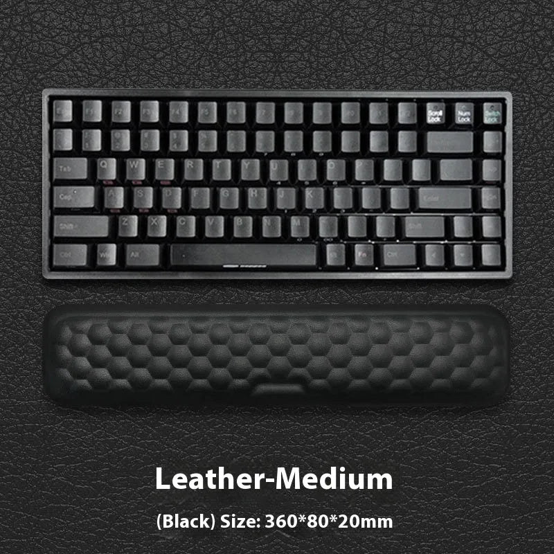 Memory Foam Mouse Wrist Rest Pad, Soft Cushion for Long Sessions Home Office Computer