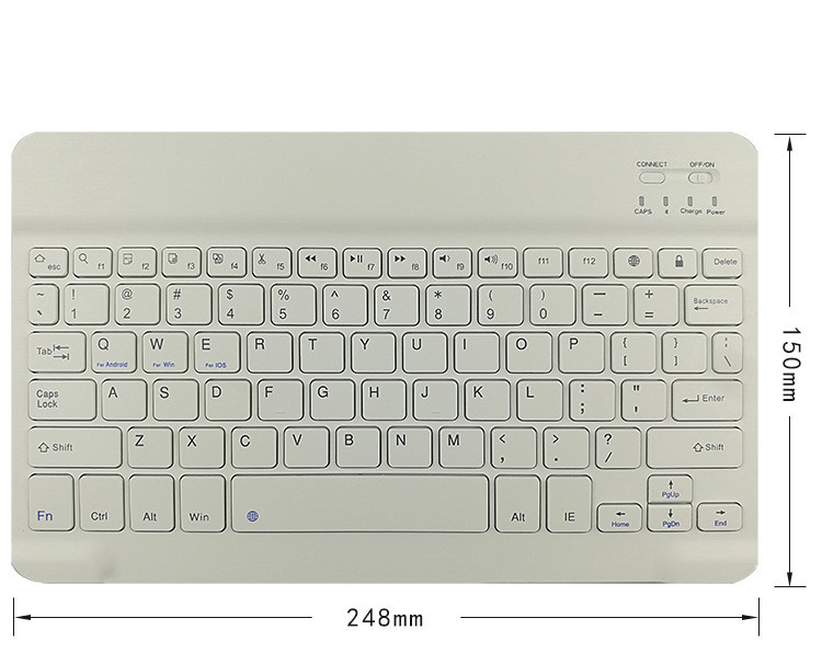 Wireless Keyboard and Mouse Combo, USB Plug and Play Office Set for PC Mac Laptop Home Office
