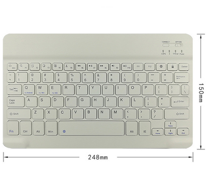 Wireless Keyboard and Mouse Combo, USB Plug and Play Office Set for PC Mac Laptop Home Office