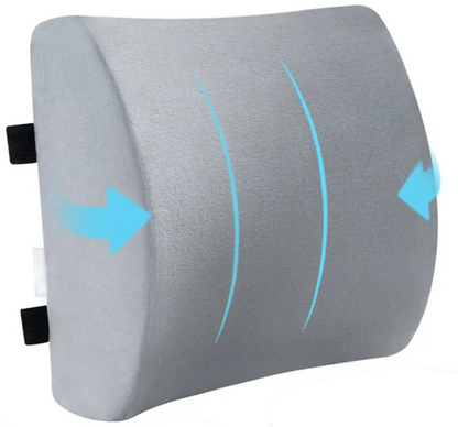 Ergonomic Hip Cushion for Office Chair, Memory Foam Alignment Pillow for Long Sitting Sessions