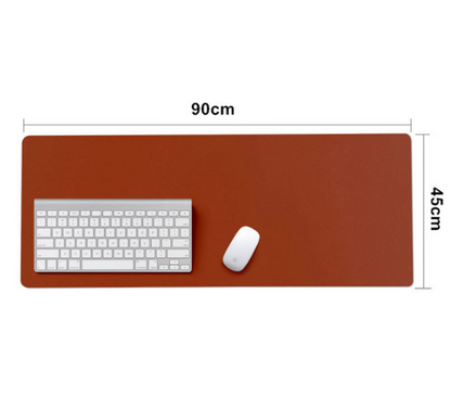 Large Extended Desk Pad and Keyboard Mat, Smooth Surface Office Computer Desk Mat for Mouse and Keyboard