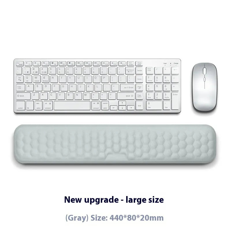Memory Foam Mouse Wrist Rest Pad, Soft Cushion for Long Sessions Home Office Computer