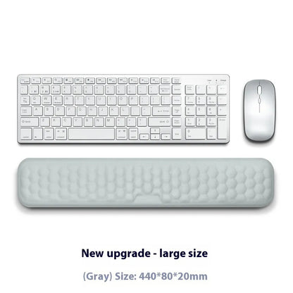 Memory Foam Mouse Wrist Rest Pad, Soft Cushion for Long Sessions Home Office Computer