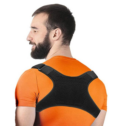 Posture Corrector Back and Shoulder Brace, Adjustable Support Belt for Men and Women