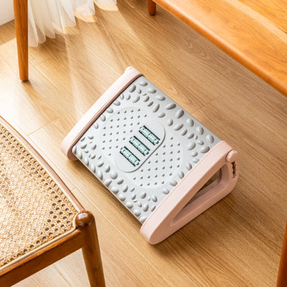 Office Footrest with Massage Surface, Under Desk Foot Rest Cushion for Comfort and Leg Circulation