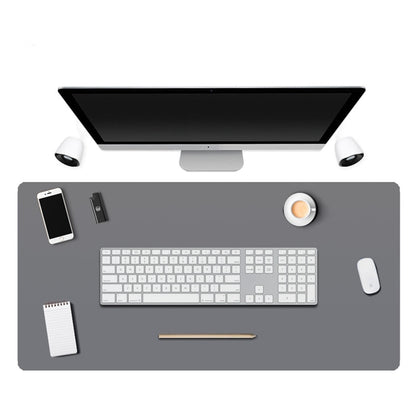 Large Extended Desk Pad and Keyboard Mat, Smooth Surface Office Computer Desk Mat for Mouse and Keyboard